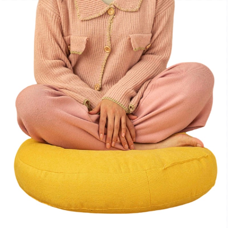 Meditation Cushion Zafu - 바닥 좌석 쿠션 두꺼운 명상 의자