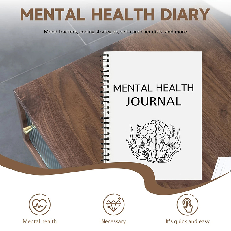 새로운 정신 건강 저널, 정신 건강 플래너, 웰니스 워 - Health Wellness Planner 리뷰 및 가격