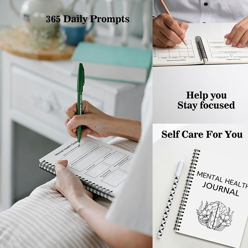 새로운 정신 건강 저널, 정신 건강 플래너, 웰니스 워 - Health Wellness Planner 리뷰 및 가격