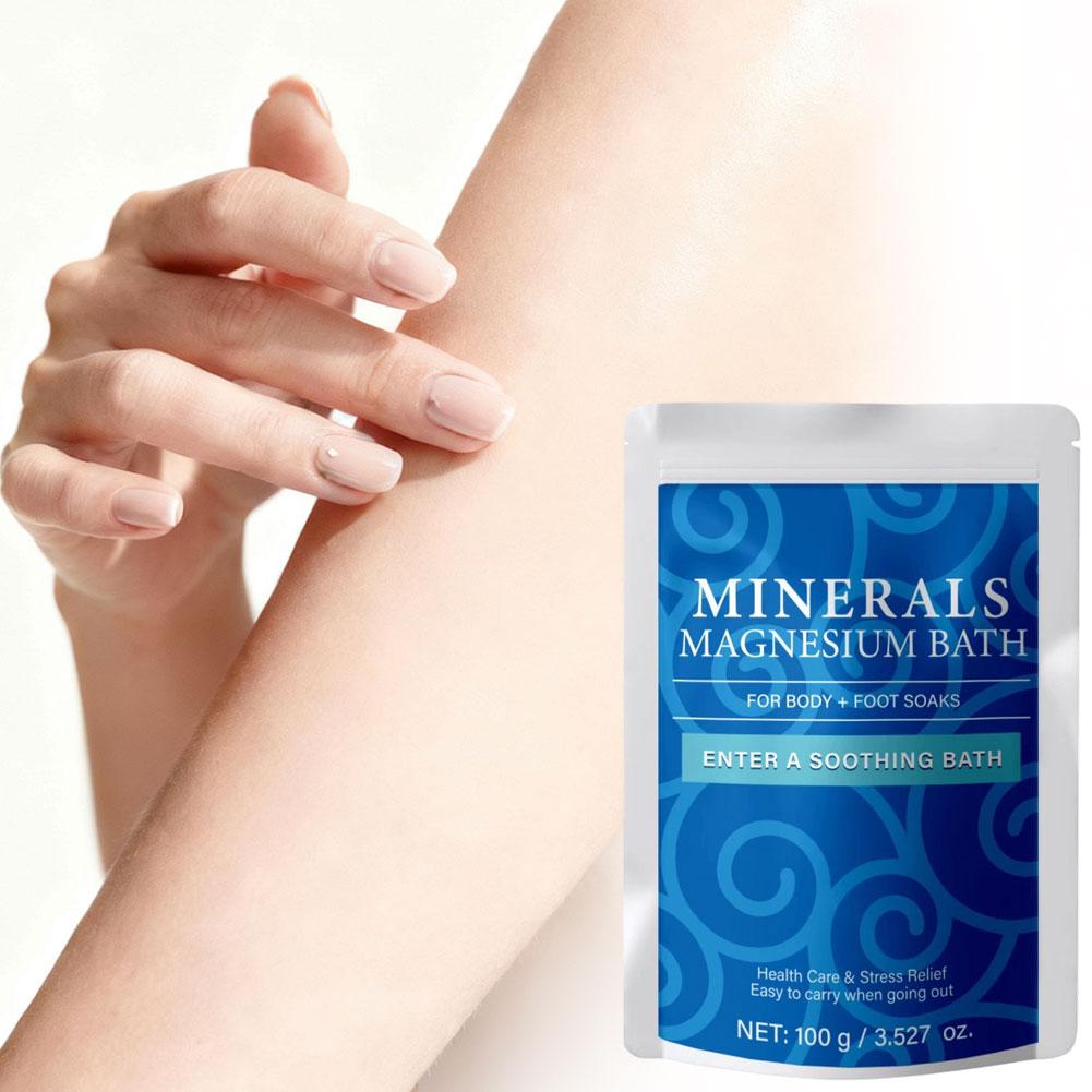 100g USDA 유기농 마그네슘 목욕 소금 휴대용 천 - Bath Salts Magnesium 리뷰 및 가격