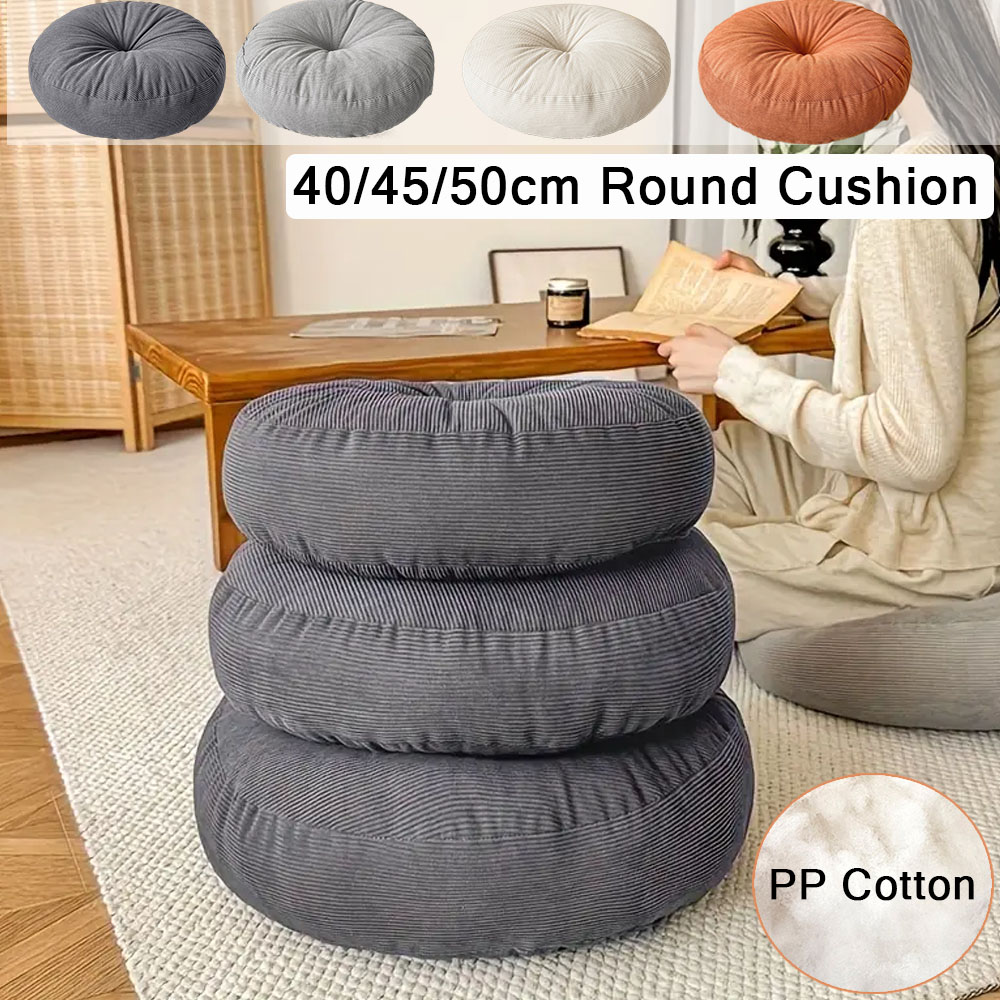 현대적인 스타일의 두꺼운 코듀로이 매우 부드러운 둥근  - Meditation Cushion Zafu 리뷰 및 가격