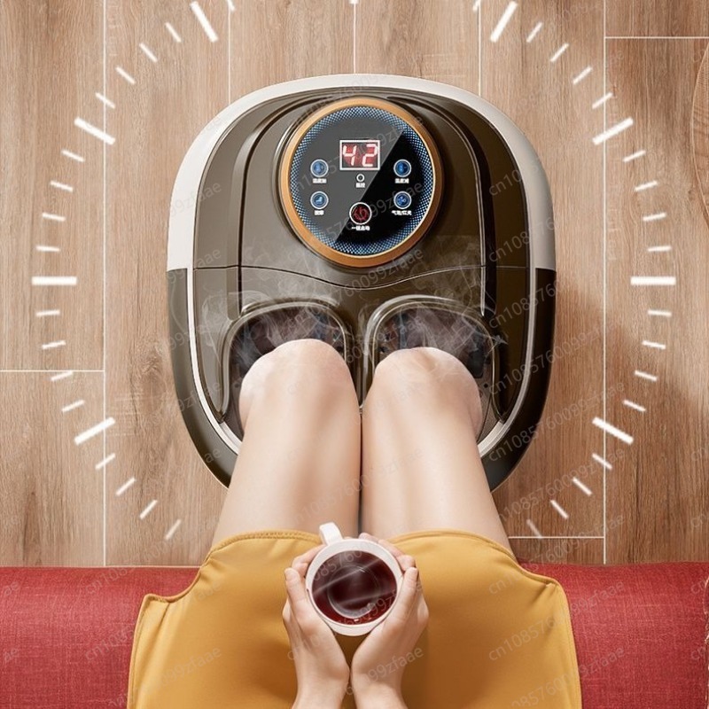 전기 발 스파 마사지기 자동 가열 발 담금 욕조 바퀴  - Foot Bath Massager 리뷰 및 가격