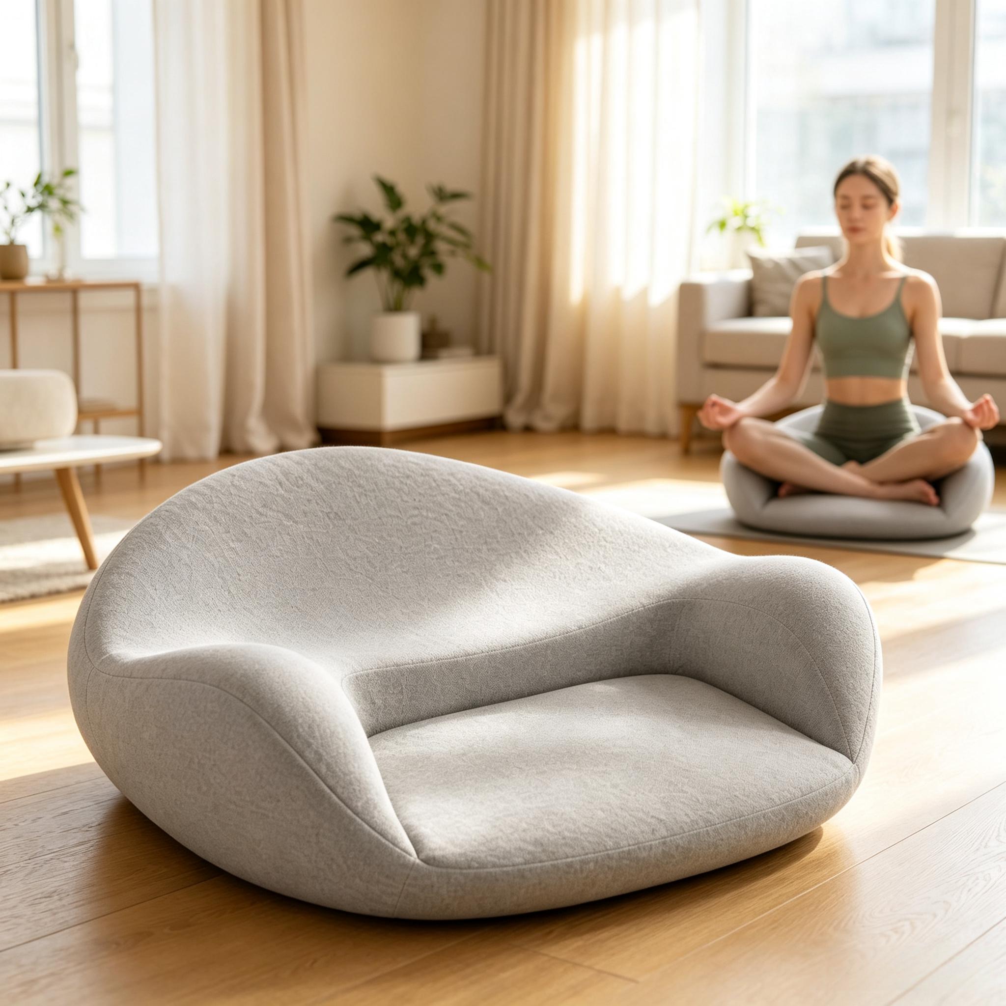 메모리폼 명상 쿠션, 인체공학적 지지대가 있는 바닥 쿠 - Meditation Cushion Zafu 리뷰 및 가격